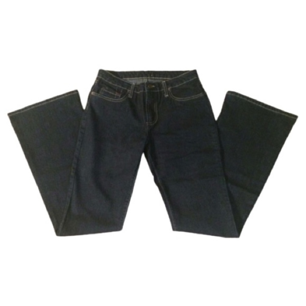 Hudson jeans dark wash flare leg 27